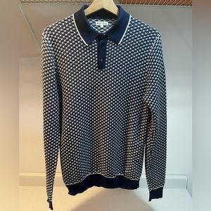 Reiss - Long sleeved polo shirt
